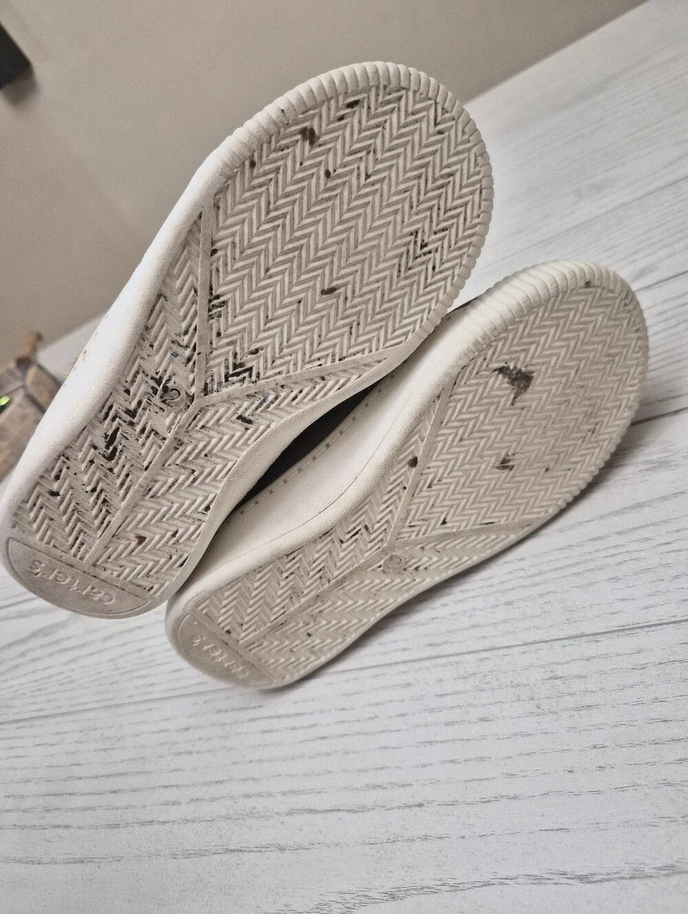 Floral Embroidered Carters Ankle Shoes Girls Size 2